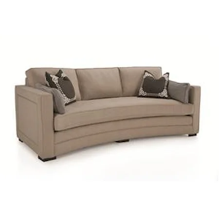 Conversation Sofa with Nailhead Trim